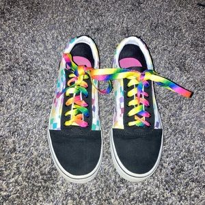 Rainbow sneakers